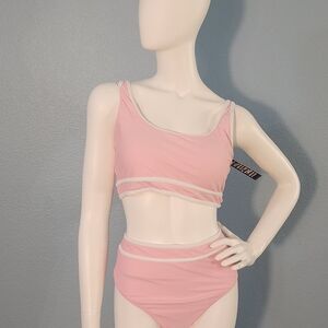 Elegant Pink Bikini Set